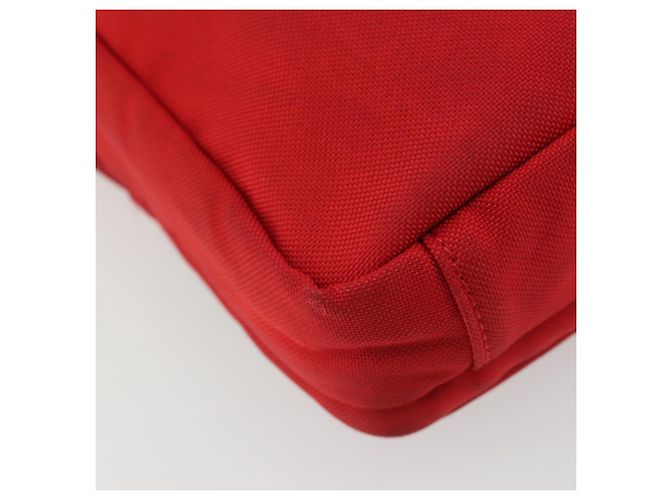 Borsa Messenger BALENCIAGA S Borsa a Spalla Nylon Rosso 638657 Auth hk3893 - vista 16