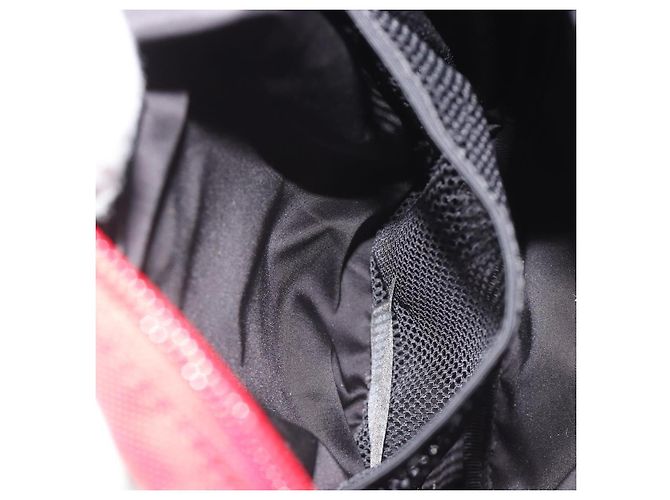 Borsa Messenger BALENCIAGA S Borsa a Spalla Nylon Rosso 638657 Auth hk3893 - vista 21