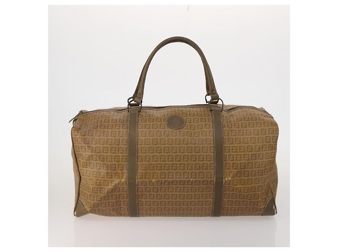 FENDI Zucca Handtasche Canvas 3 Set Braun Authentisch bs35855 - Ansicht 2