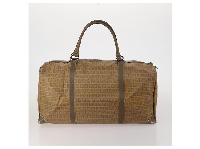 FENDI Zucca Handtasche Canvas 3 Set Braun Authentisch bs35855 - Ansicht 3