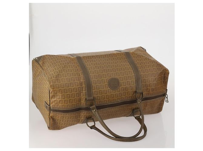 FENDI Zucca Handtasche Canvas 3 Set Braun Authentisch bs35855 - Ansicht 5