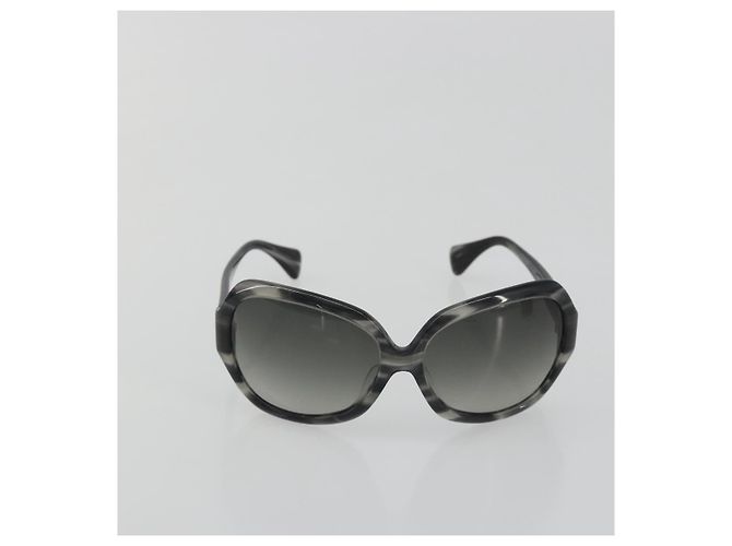 Gafas de sol Miu Miu de plástico Gray Auth 190516M Castaño - vista 13