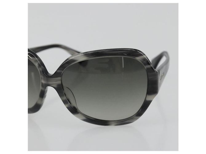 Gafas de sol Miu Miu de plástico Gray Auth 190516M Castaño - vista 6