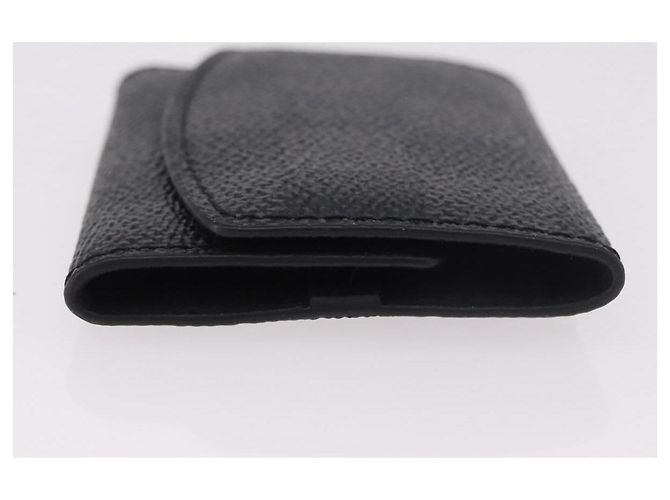 LOUIS VUITTON Damier Grafitte Gemelli Cuff Case LV Auth BA14050 Damier ebene - vista 3