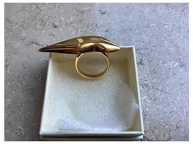 Anello labbra in oro Diane von Furstenberg D'oro - vista 2