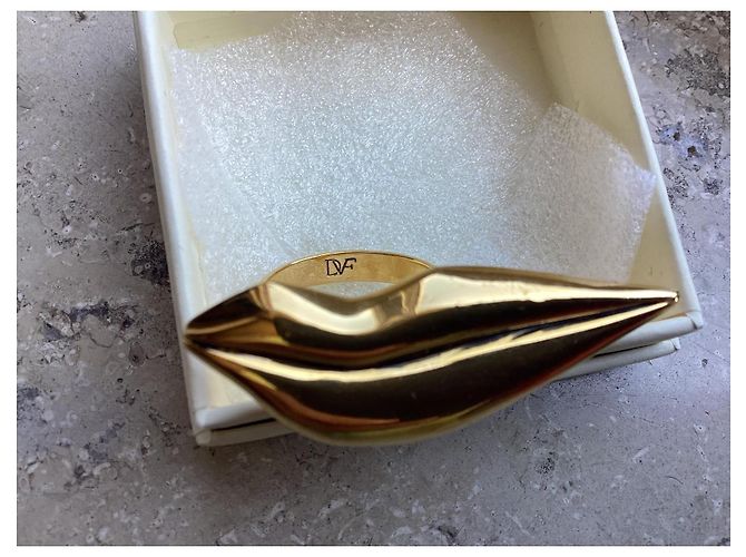 Anello labbra in oro Diane von Furstenberg D'oro - vista 6