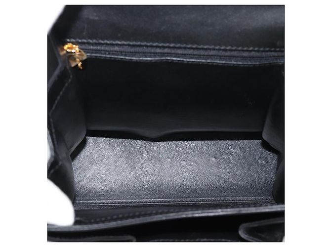 Borsa CARTIER PANTHERE in pelle nera e oro Auth 190829 Nero D'oro - vista 10