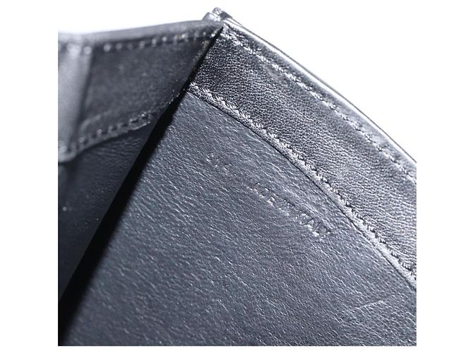 Borsa CARTIER PANTHERE in pelle nera e oro Auth 190829 Nero D'oro - vista 12