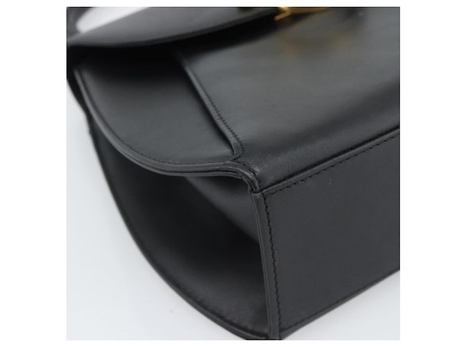 Borsa CARTIER PANTHERE in pelle nera e oro Auth 190829 Nero D'oro - vista 14