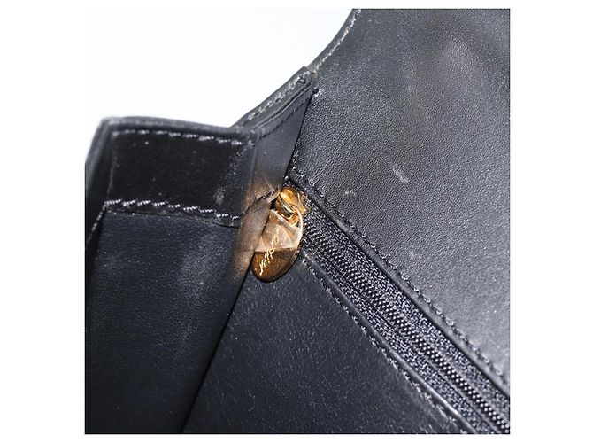 Borsa CARTIER PANTHERE in pelle nera e oro Auth 190829 Nero D'oro - vista 19