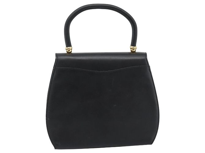 Borsa CARTIER PANTHERE in pelle nera e oro Auth 190829 Nero D'oro - vista 2