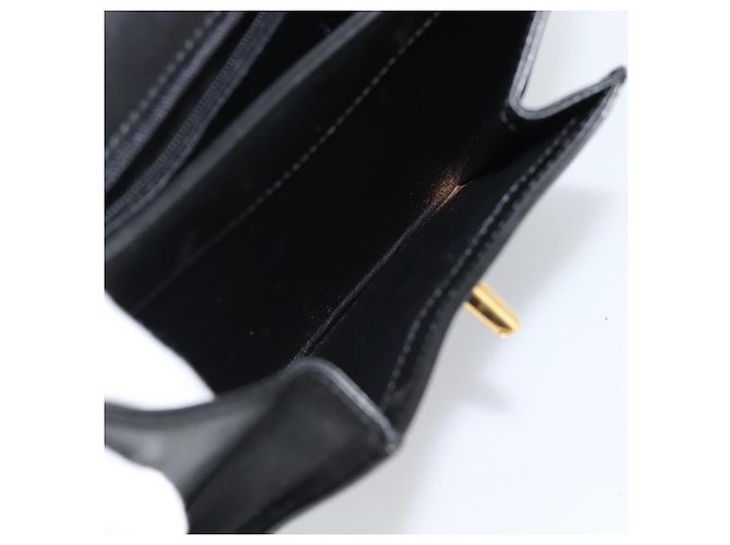 Borsa CARTIER PANTHERE in pelle nera e oro Auth 190829 Nero D'oro - vista 20
