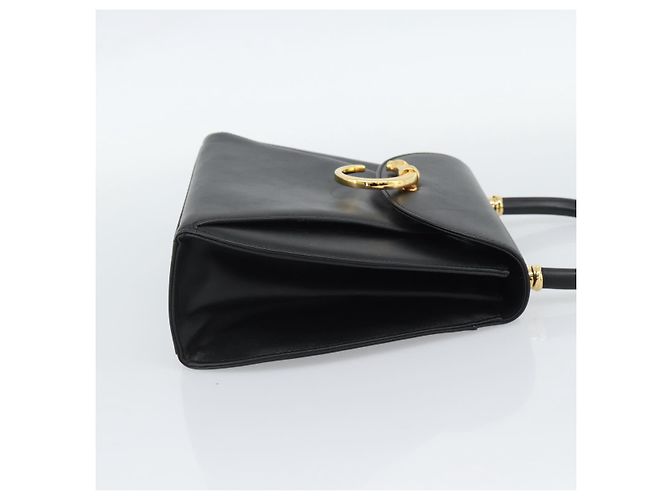 Borsa CARTIER PANTHERE in pelle nera e oro Auth 190829 Nero D'oro - vista 4