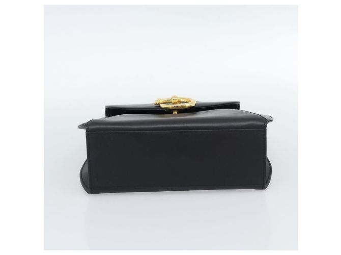 Borsa CARTIER PANTHERE in pelle nera e oro Auth 190829 Nero D'oro - vista 5