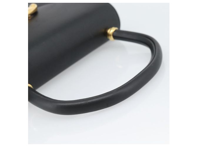 Borsa CARTIER PANTHERE in pelle nera e oro Auth 190829 Nero D'oro - vista 7
