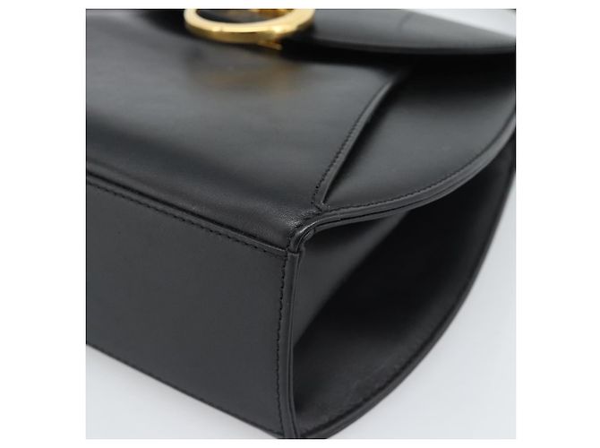 Borsa CARTIER PANTHERE in pelle nera e oro Auth 190829 Nero D'oro - vista 9