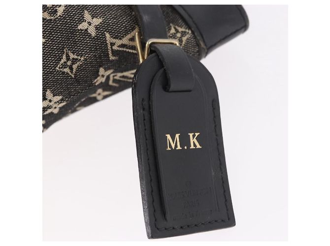 LOUIS VUITTON Borsa Monogram Mini Lucille PM Noir M92610 LV Auth bs36007 Nero - vista 10