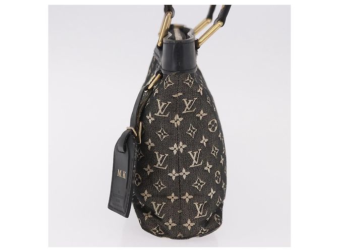 LOUIS VUITTON Borsa Monogram Mini Lucille PM Noir M92610 LV Auth bs36007 Nero - vista 3