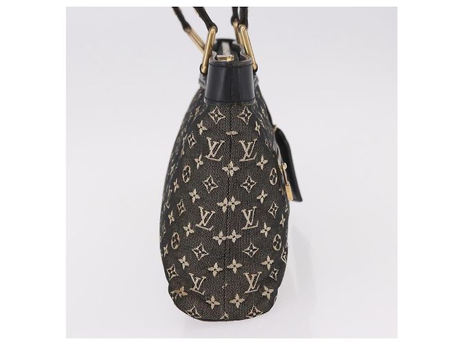 LOUIS VUITTON Borsa Monogram Mini Lucille PM Noir M92610 LV Auth bs36007 Nero - vista 4