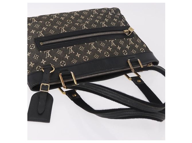 LOUIS VUITTON Borsa Monogram Mini Lucille PM Noir M92610 LV Auth bs36007 Nero - vista 6
