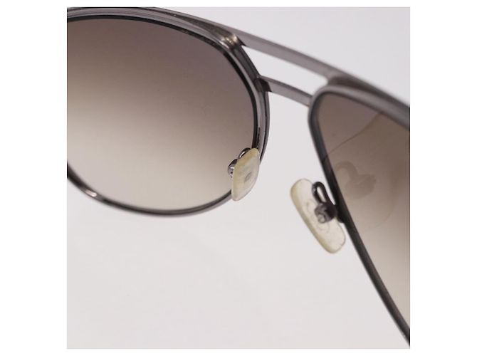 Gafas de sol Christian Dior estampado carey plástico marrón Auth BA13841 Castaño - vista 10
