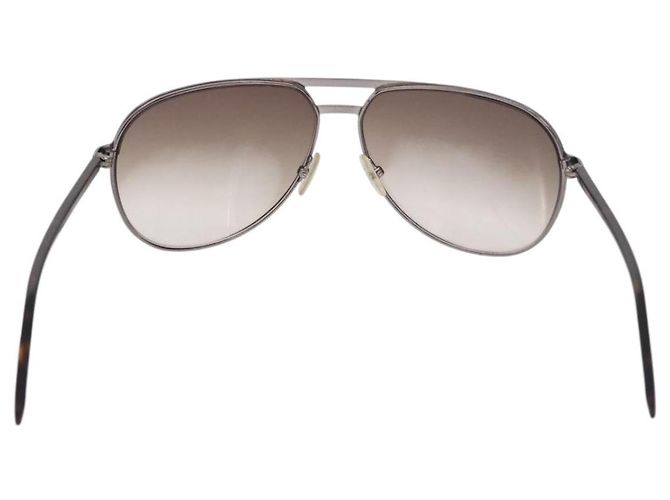 Gafas de sol Christian Dior estampado carey plástico marrón Auth BA13841 Castaño - vista 2