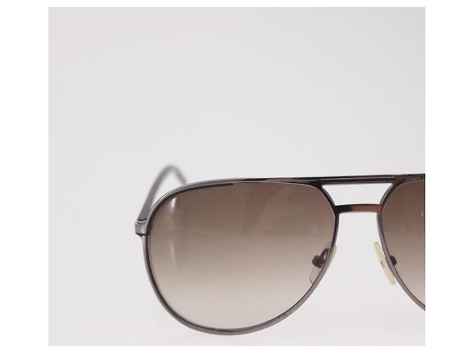 Gafas de sol Christian Dior estampado carey plástico marrón Auth BA13841 Castaño - vista 3