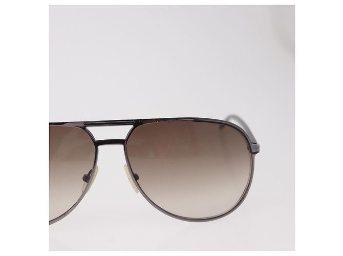 Gafas de sol Christian Dior estampado carey plástico marrón Auth BA13841 Castaño - vista 4