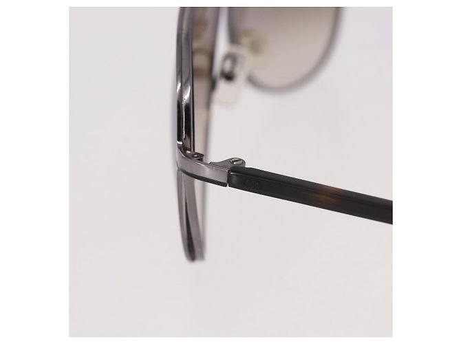 Gafas de sol Christian Dior estampado carey plástico marrón Auth BA13841 Castaño - vista 7