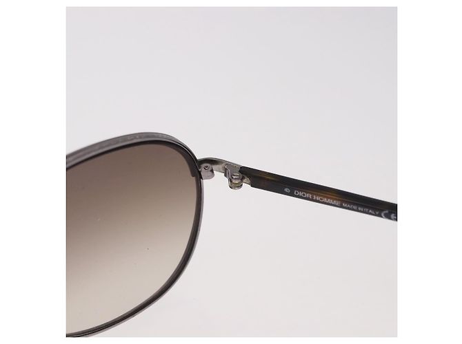 Gafas de sol Christian Dior estampado carey plástico marrón Auth BA13841 Castaño - vista 8