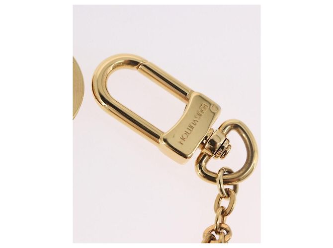 LOUIS VUITTON Monogram Bijoux Sac Chainne Charm per borsa Gold M63086 LV Auth 190451M Rosa Monogramma - vista 14