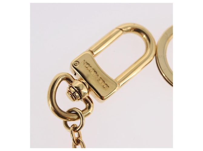 LOUIS VUITTON Monogram Bijoux Sac Chainne Charm per borsa Gold M63086 LV Auth 190451M Rosa Monogramma - vista 6