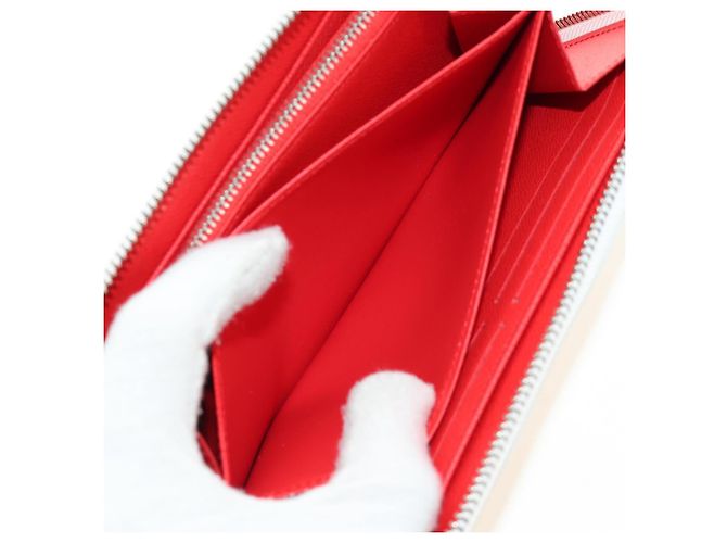 LOUIS VUITTON Epi Zippy Wallet Long Wallet LVxYK White M81961 LV Auth BA13844SM Weiß - Ansicht 20