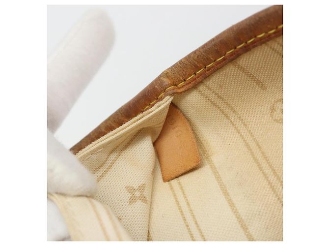 LOUIS VUITTON Damier Azur Neverfull MM Tote Bag N41605 LV Auth hk3894 - vista 12