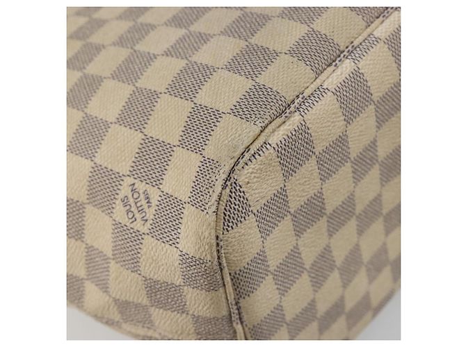 LOUIS VUITTON Damier Azur Neverfull MM Tote Bag N41605 LV Auth hk3894 - vista 16