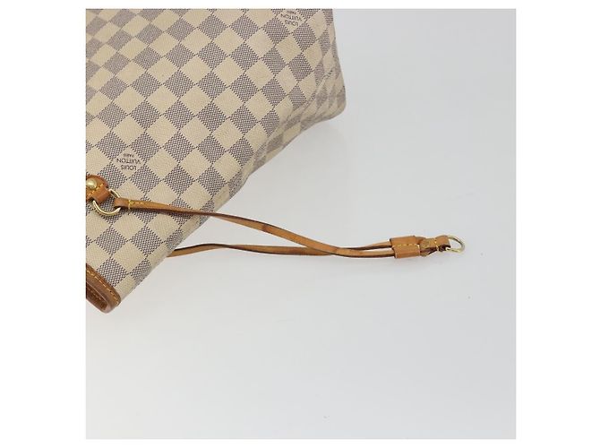 LOUIS VUITTON Damier Azur Neverfull MM Tote Bag N41605 LV Auth hk3894 - vista 17