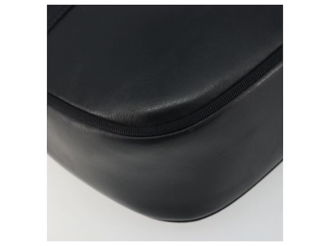 Borsa a Spalla Salvatore Ferragamo Vala in Pelle Nera e Oro Auth BA13929 Nero D'oro - vista 14