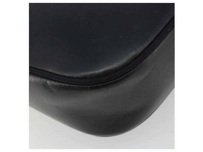 Borsa a Spalla Salvatore Ferragamo Vala in Pelle Nera e Oro Auth BA13929 Nero D'oro - vista 16