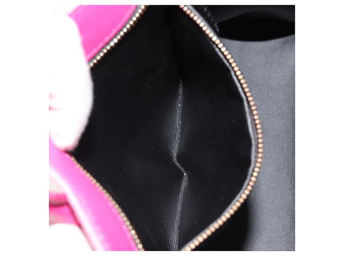 Borsa a Mano MCM Vicetos Logogramma PVC Pelle 2way Oro Rosa Auth mr2718A D'oro - vista 21