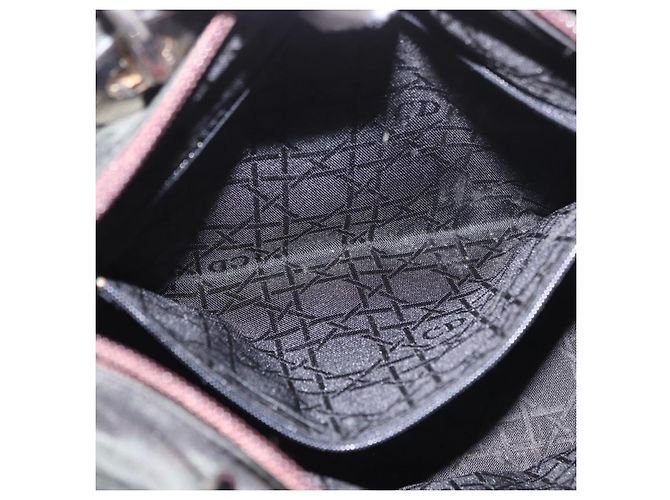 Borsa Christian Dior Canage Canvas 2way Verde Argento Auth ka5205 - vista 25