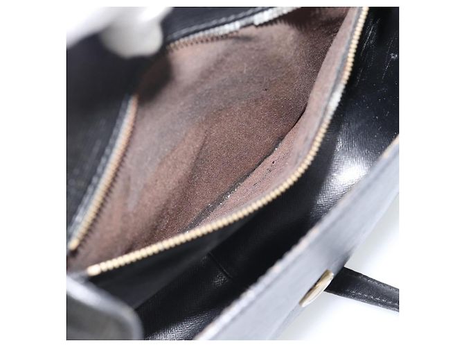 Borsa a Spalla LOUIS VUITTON Epi Saint Cloud GM Nera M52192 LV Auth 191506 Nero - vista 11