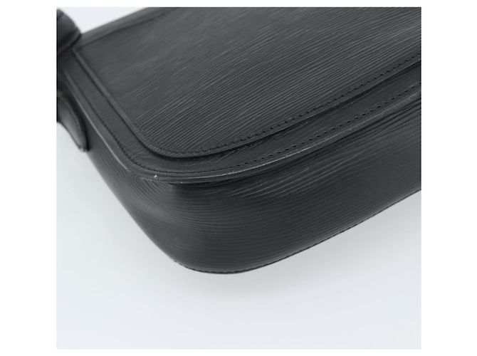 Borsa a Spalla LOUIS VUITTON Epi Saint Cloud GM Nera M52192 LV Auth 191506 Nero - vista 18