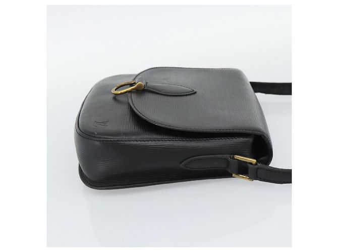 Borsa a Spalla LOUIS VUITTON Epi Saint Cloud GM Nera M52192 LV Auth 191506 Nero - vista 4