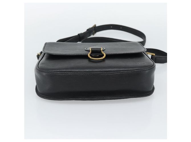 Borsa a Spalla LOUIS VUITTON Epi Saint Cloud GM Nera M52192 LV Auth 191506 Nero - vista 5
