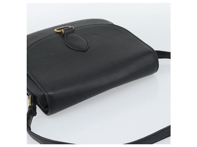Borsa a Spalla LOUIS VUITTON Epi Saint Cloud GM Nera M52192 LV Auth 191506 Nero - vista 6