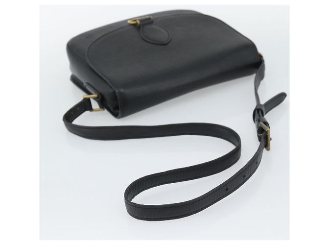 Borsa a Spalla LOUIS VUITTON Epi Saint Cloud GM Nera M52192 LV Auth 191506 Nero - vista 7