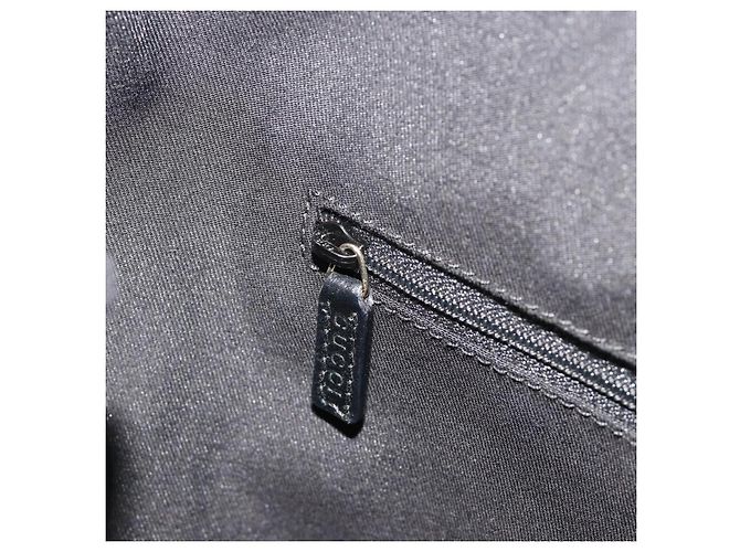 Borsa a Spalla GUCCI GG Canvas Abbey Nera Argento Silver Silver 153025 Auth 186646SAV Nero - vista 22