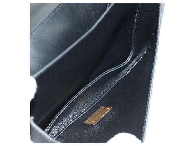 Borsa a Spalla con Catena BOTTEGA VENETA in Pelle 2way Nero Oro Auth 190448V D'oro - vista 20
