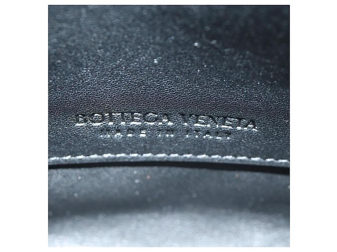 Borsa a Spalla con Catena BOTTEGA VENETA in Pelle 2way Nero Oro Auth 190448V D'oro - vista 21