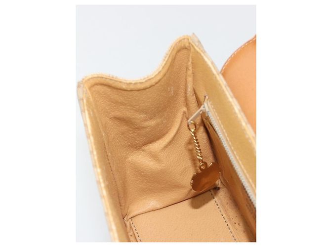 Céline Borsa CELINE Macadam Canvas Star Ball PVC 2way Beige Gold Autentica 190408A D'oro - vista 21